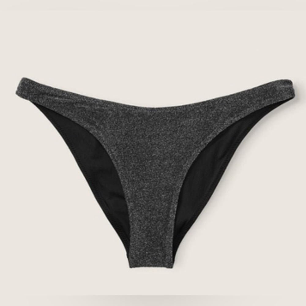 NWT Victoria's Secret Pink Shimmer Brazilian Bikini Bottom